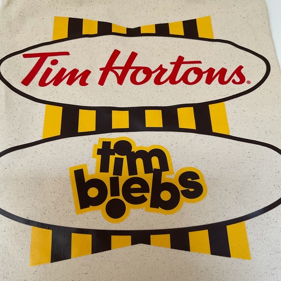 Justin Bieber x Tim HortonsTote Cream Bag - Picture 6 of 8